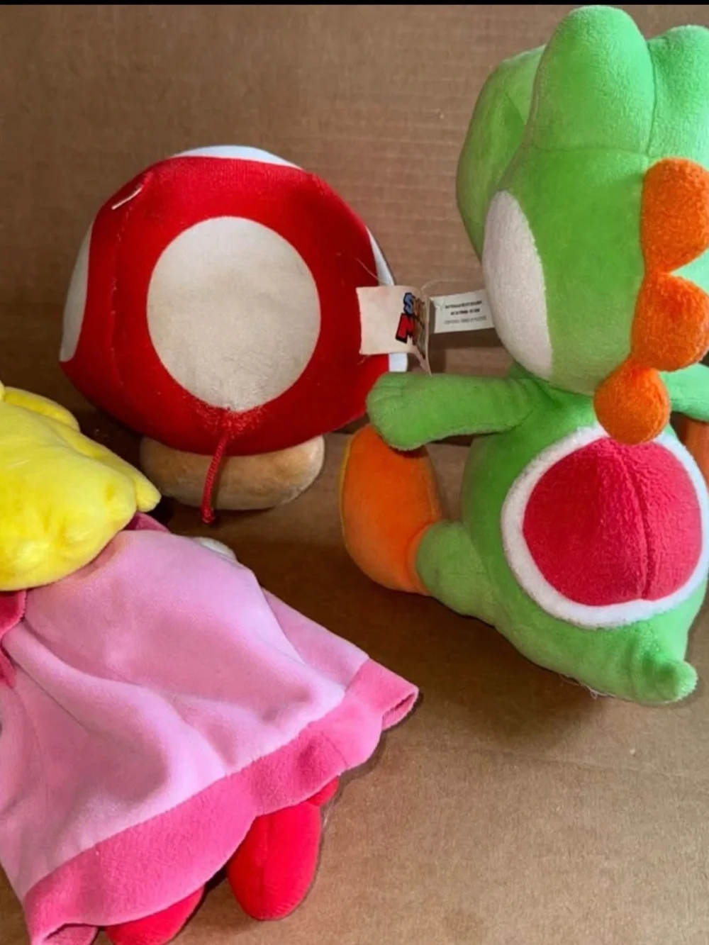 Super Mario Plush set of 3